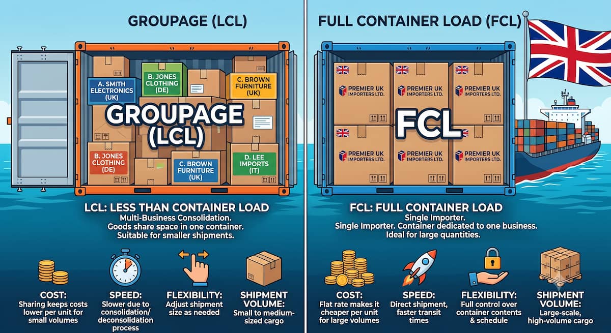 Best freight shipping companies in the US transporting palletized freight on an interstate highway with modern logistics trucks